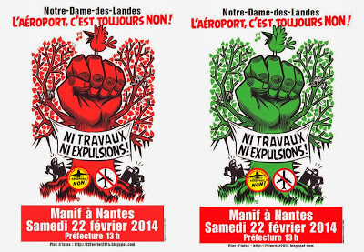 Maifestation le 22/02/2014 à Nantes